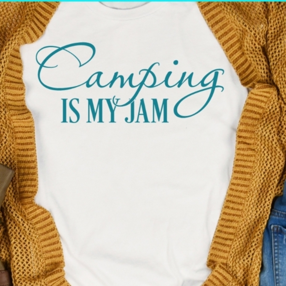 The Love of CAMPING tshirt Tee